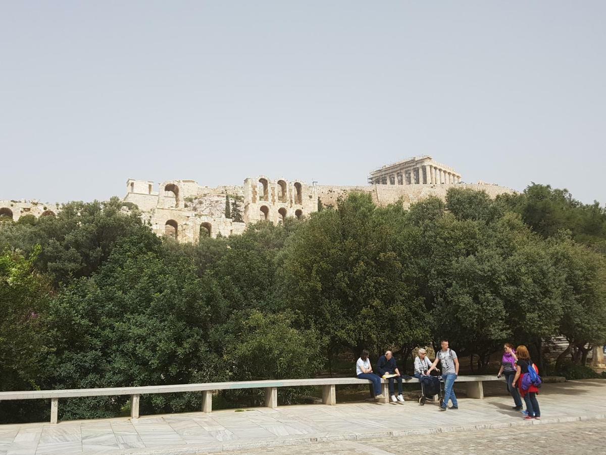 John Beauty 50M2, Metro And Acropolis 5' Appartement Athene Buitenkant foto