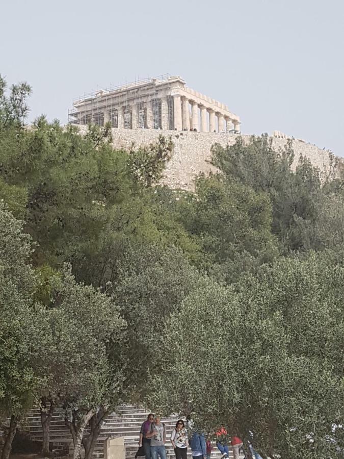 John Beauty 50M2, Metro And Acropolis 5' Appartement Athene Buitenkant foto